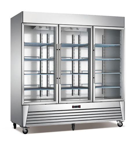 US Series Upright Chiller & Freezer Display Cabinet
