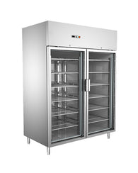 European GN Series Upright Refrigerator 2-Glass Door
