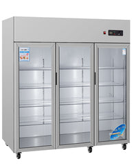 General Static Cooled Reach in Refrigeration Display Cabinet 3-Door