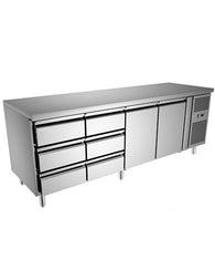 European GN Series Under Counter Refrigerator 4-Door