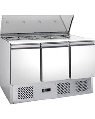 Saladette Preparation Chiller 3-Door