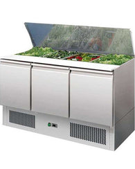 Saladette Preparation Chiller 3-Door