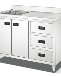 Stainless Steel Sink Cabinet