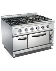 Modular Cooking Range Line Open Burner Gas Range