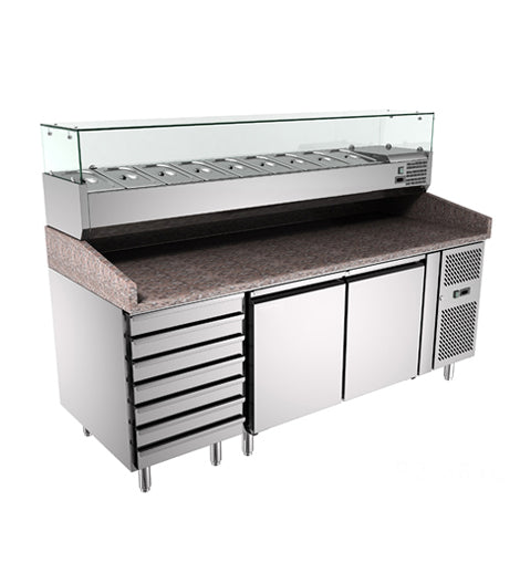 Pizza Preparation Counter