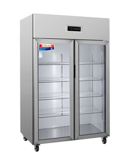 Static Cooled Reach in Refrigeration Display Cabinet