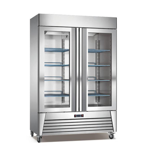 US Series Upright Chiller & Freezer Display Cabinet