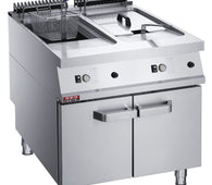 Gas Deep Fryer with Cabinet