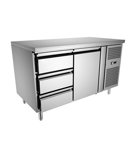 European GN Series Under Counter Freezer 2-Door