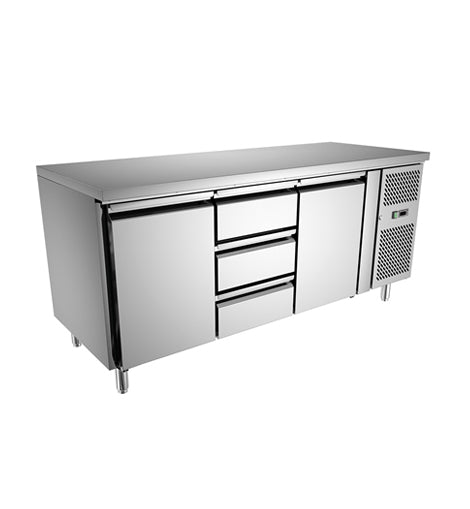 European GN Series Under Counter Freezer 3-Door