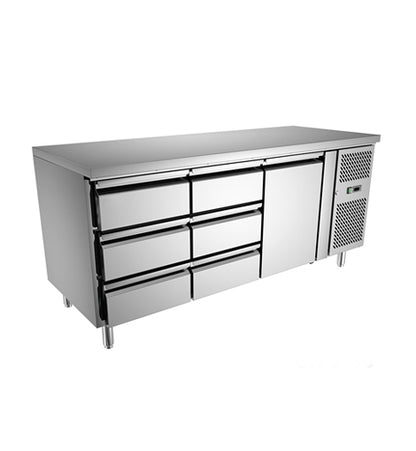 European GN Series Under Counter Freezer 3-Door