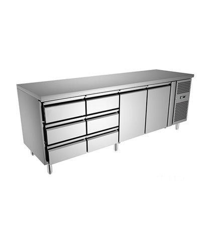 European GN Series Under Counter Freezer 4-Door