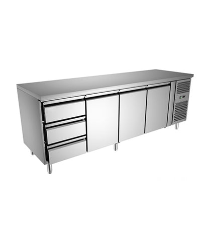 European GN Series Under Counter Freezer 4-Door