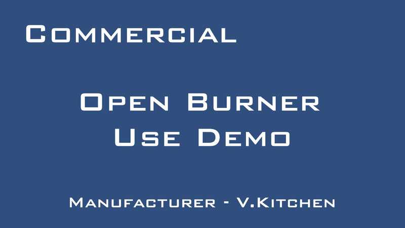 Open Burner Use Demo