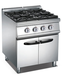 MODULAR COOKING LINE GAS BURNER RANGE