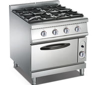 MODULAR COOKING LINE GAS BURNER RANGE