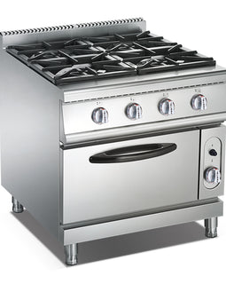 MODULAR COOKING LINE GAS BURNER RANGE