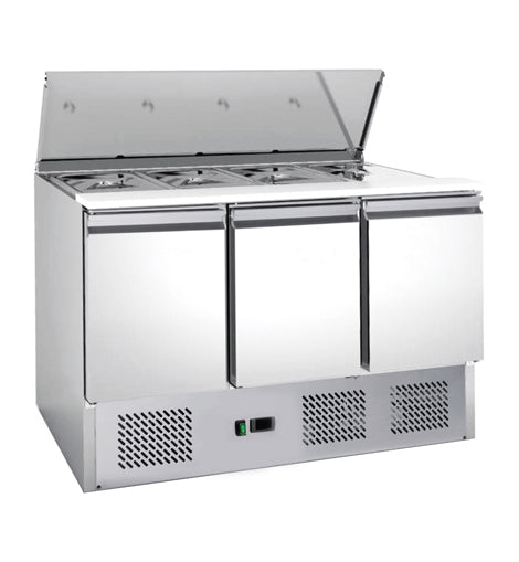 Saladette Preparation Chiller 3-Door